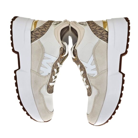 Michael Kors Muse Mesh & Logo Trainer Sneaker Size 8 - Picture 10 of 13